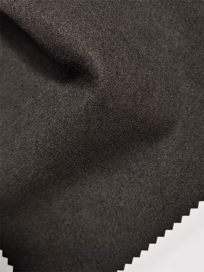 Luvas de camurça de fibra de toque Huafon Camurça condutora de tela sensível ao toque para luvas, E